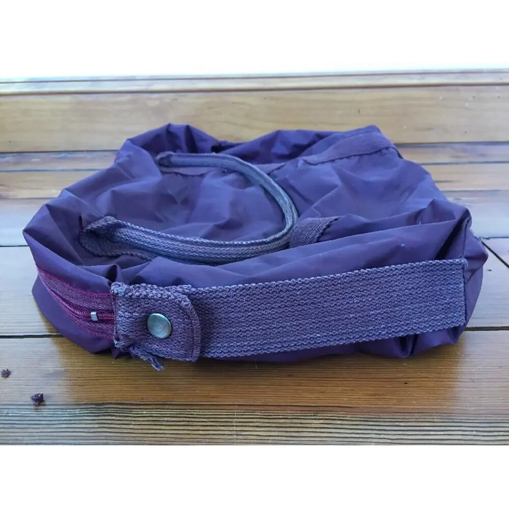Vtg 80s Burgundy Soft Vinyl Carry On Top Zip Hand Luggage Gym Duffle Bag 21